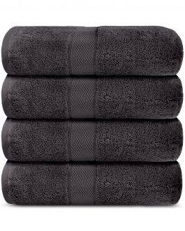 Lavish Touch 100% Cotton Aerocore Bath Towels
