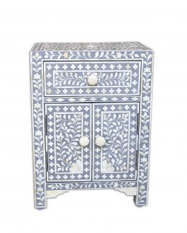 Lavish Touch Accadia Side Table – Bone Inlay