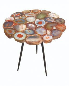 Lavish Touch Laura Table – Agate Stone