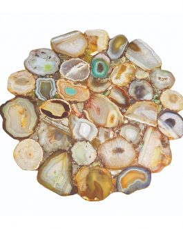 Lavish Touch Aria Table – Agate Stone
