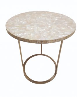 Lavish Touch Aubrey Table – Mother Of Pearl