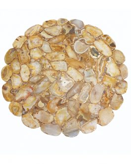Lavish Touch Samara Table – Agate Stone