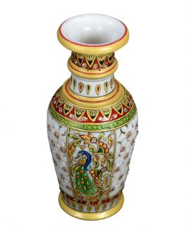 Lavish Touch Zara Marble Vase