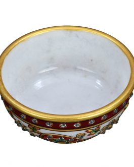 Lavish Touch Sobo Marble Bowl