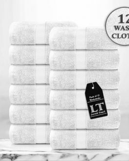Lavish Touch 100% Cotton 700 GSM Zero Twist Towels
